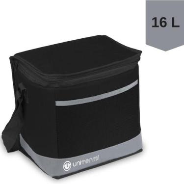 Imagem de Bolsa Térmica Masculina Marmita Lancheira Média Viagem 16 Litros Acomo