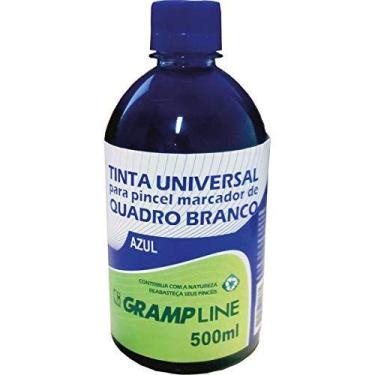 Imagem de Tinta Marcador Quadro Branco Reabastecedor 500Ml Azul - GRAMP LINE