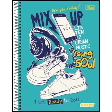 Imagem de Caderno 01X1 Capa Dura Show 80Fls. Masculino - TILIBRA