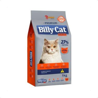 Imagem de Ração Billy Cat Select Gatos Adultos Salmão - 1Kg