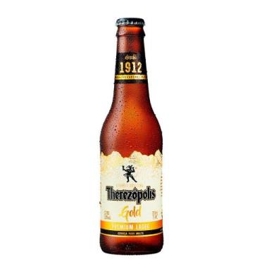 Imagem de Cerveja Especial Gold Premium Lager Therezópolis 355ml
