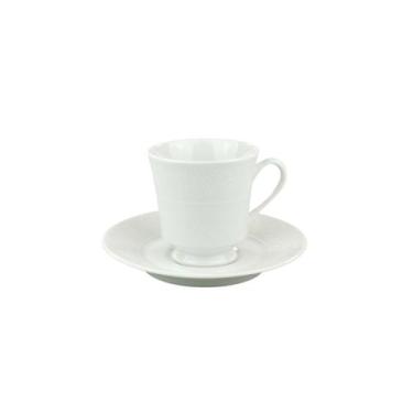 Imagem de Xícara Café Com Pires 60ml Porcelana Schmidt - Dec. Noiva 2248, 2248, 