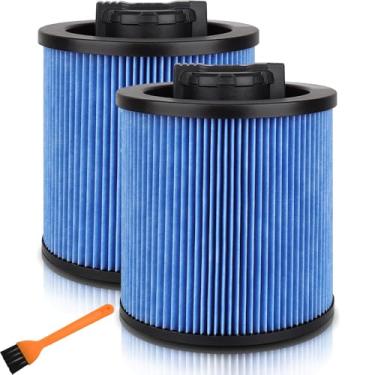 Imagem de Substituição de filtro de cartucho HEPA DXVC6912 adequado para aspirador de pó úmido/seco regular de 6 a 16 galões - compatível com DXV06P DXV09P DXV09PA DXV10P DXV10PL DXV10S DXV10SA DXV10SB DXV12P