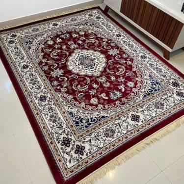 Imagem de Tapete Sala Persa Luxo 2,00x2,50 M Importado Clássico Franja (Modelo 1)