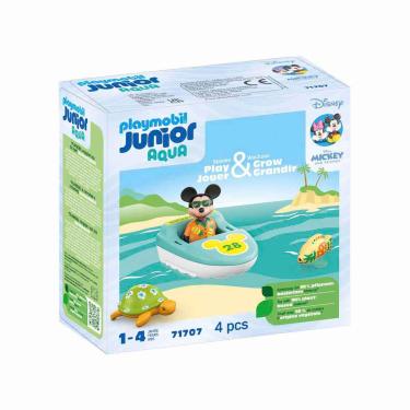 Imagem de Tour De Barco Com O Mickey - Playmobil Junior Aqua 71707