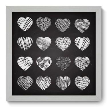 Imagem de Quadro Decorativo - Giz - 33cm x 33cm - 032qdob - Allodi