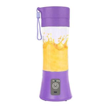 Imagem de Mini Liquidificador Portatil Bateria Recarregavel Eletrico - Braslu