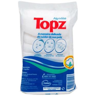 Imagem de Algodão Quadrado Hidrófilo Topz 95g - Cremer