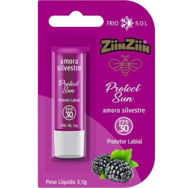 Imagem de Protetor Labial com Cor Amora Silvestre Hidratante Original ZiinZiin H