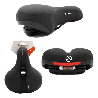 Imagem de 2X Banco Bike Selim Bicicleta Absolute Super Comfort Vazado