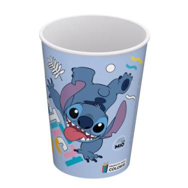 Imagem de Copo de Colorir Mió Stitch e Angel Desenhos e Cores Sortidas 320ml