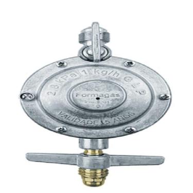 Imagem de Regulador De Gás Formagás Saida 3/8 Sae 1Kg/H 2,8 Kpa Glp