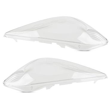 Imagem de AUTOKAY Par de capa transparente para lente de farol de carro serve para Honda Fit Hatchback 2009-2010