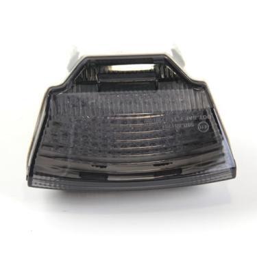 Imagem de Lanterna traseira de LED fumê Arashi para Kawasaki Ninja ZX10R 2011, luz traseira de freio de seta, acessórios de substituição integrados para motocicleta