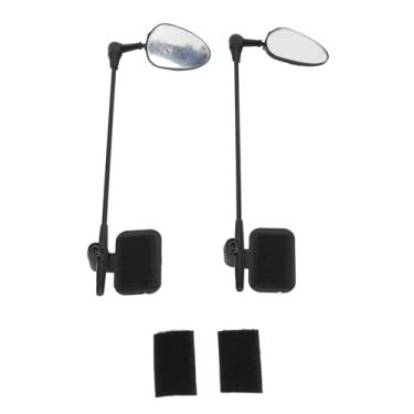 Imagem de Espelho retrovisor para capacete de bicicleta, visão grande angular ajustável de 360 ​​graus, material ABS leve e durável para ciclismo, mountain bike, acessórios para capacete