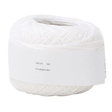 Imagem de GLOGLOW Fios de Algodão de Renda Macia e Suave para tricô, Bordado e Criação de Absorção para Projetos de Verão (#2)
