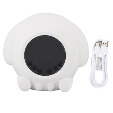 Imagem de Máquina de ruído branco Relógio de Machine 7 Sound 17 Controle de volume de volume Digital BT Clock com luz noturna para bebês adultos dormindo