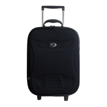 Imagem de Mala de Bordo 10Kg padrão ANAC forrada e Resistente (Preto)