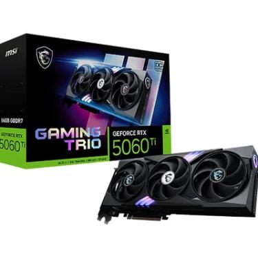Imagem de Placa De Vídeo Nvidia Geforce Msi RTX5060ti 16gb Gddr7 128bits Gaming Trio Oc  912-v535-030