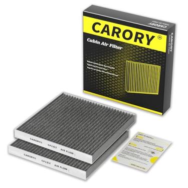 Imagem de Filtro de ar de cabine com carvão ativado para 2 unidades de alguns modelos Honda 2011-2024 - CR-V, Civic, Fit, HR-V, Odyssey, Insight, RDX, MDX, TLX, Integra, Clarity, CR-Z