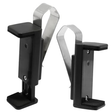 Imagem de LifCratms 2 peças de clipe universal para abridor de porta de garagem, suporte ajustável para controles remotos de diferentes tamanhos, 4,5 a 6,7 cm