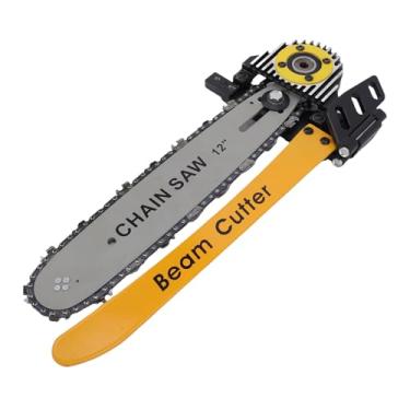 Imagem de AUNMAS Extensão do Cortador de Viga, Acessório de Cortador de Viga para Toras de Colunas de Serras Circulares, Aço de 12 Polegadas