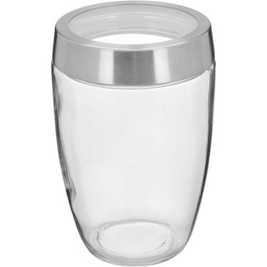 Imagem de Pote Porta Mantimentos Home&co Vidro 1,2l 18x12x12cm