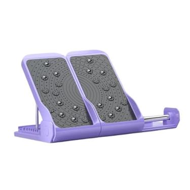 Imagem de menolana Prancha de Alongamento de Panturrilha para Homens e Mulheres, Rampa de Inclinação Profissional para Exercícios, Alongamento de Panturrilha, Roxo