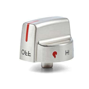 Imagem de atgestore DG94-02141C DG94-02141A Substituição do botão de fogão para peças de fogão Samsung NX58M6630SS/AA NX58M6630SG/AA Puxadores de fogão a gás de montagem Samsung Botões de forno Botões de