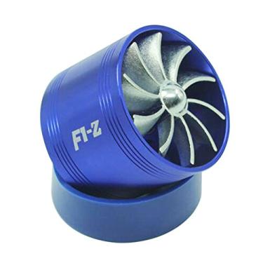 Imagem de Economizador Universal de Gás Combustível Intake Ar Supercharger Turbine Turbo Fan Simples para Veículos Aumenta a Potência do e Autonomia Fácil Insta