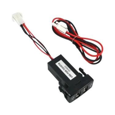 Imagem de Carregador De Carro Dual USB 40x20MM 4.2A Adaptador De Energia De 2 Po