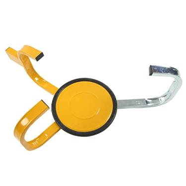Imagem de Cryfokt Braçadeira Resistente da Roda do Fechamento Anti-roubo da Roda do Veículo para o Caminhão Suv Carro, Fechamento Altamente Visível Pneu para Estacionamento, Aço + Alumínio