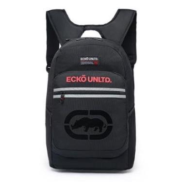 Imagem de Mochila Escolar Ecko Bolsa Notebook Masculina Reforçada Faculdade Trabalho-Masculino