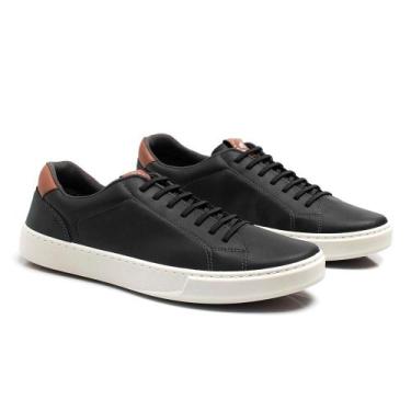 Imagem de Tênis Masculino Casual Solado Reto Cadarço Moderno Clássico - Sartre, 