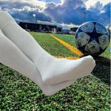 Imagem de Meião de futebol adulto kit com 2 pares veste 38 a 43 nova era 9991, B