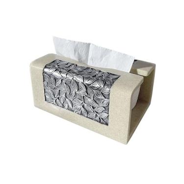 Imagem de x3anggyt5 Capa de caixa de lenços de papel organizador de caixa de papel para sala de estar sala de jantar mesa de café criativo multifuncional caixa de papel suporte de caixa de lenços