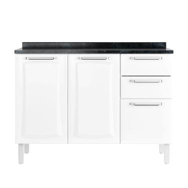 Imagem de Balcao Tarsila com Tampo 3 Portas 2 Gavetas IG3G2-120 Itatiaia