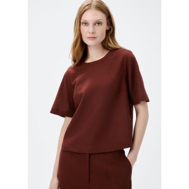 Imagem de Blusa Feminina Manga Média Com Linho-Feminino