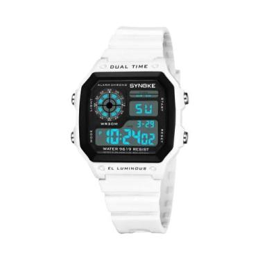 Imagem de Relógio Digital Esportivo À Prova d'Água Para Homens E Mulheres, Lumin