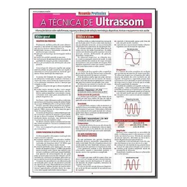 Imagem de a Técnica De Ultrassom Sortido - RESUMAO, Sortido