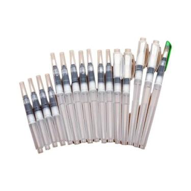 Imagem de Conjunto De 16 Canetas Pincel Recarregáveis Para Aquarela, Pincéis De 