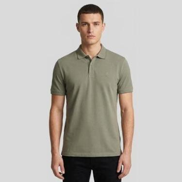 Imagem de Camisa Polo Dudalina Gola Favo Frisos Masculino-Masculino