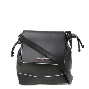 Imagem de Bolsa Semax Rebecca Bonbon Tiracolo Feminina, Preto, Único