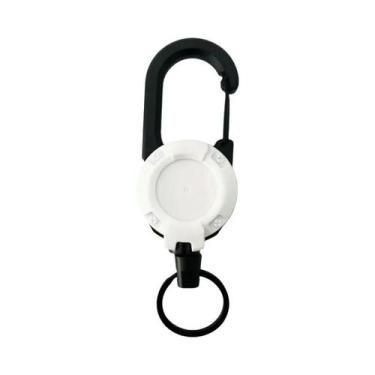 Imagem de Chaveiro Retrátil Antifurto Esportivo Com Corda Elástica E Fivela De F