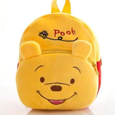 Imagem de Mochila Bolsa Escolar Infantil Criança Ursinho Pooh-Unissex