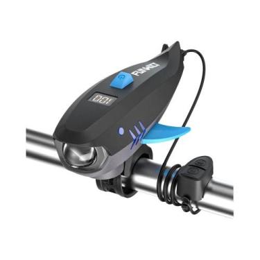 Imagem de Lanterna De Bicicleta À Prova d'Água Para Crianças Com Buzina 400 LM, 