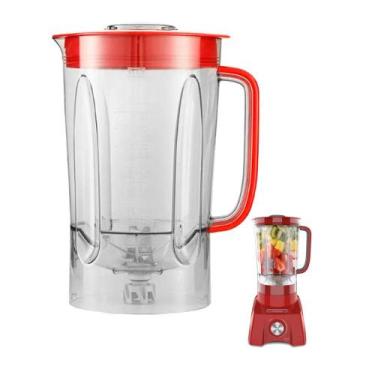 Imagem de Copo Original Para Liquidificador Philco PLQ1412 Vermelho