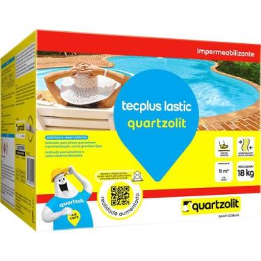 Imagem de Impermeabilizante Quartzolit Bicomponente 18 Kg Para Lajes Reservatóri