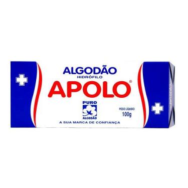 Imagem de Algodão Apolo 100g - Caixa com Algodão Hidrofilizado