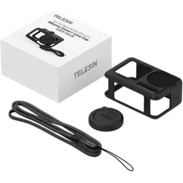 Imagem de Capa Silicone DJI Osmo Action 5 Pro / Action 4 / Action 3 + Cordão Aju